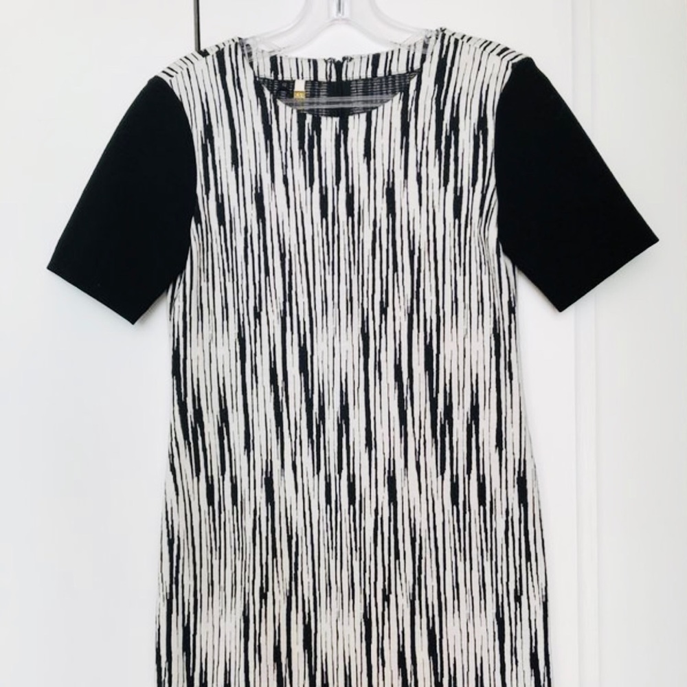 4. collective Black And White Dress